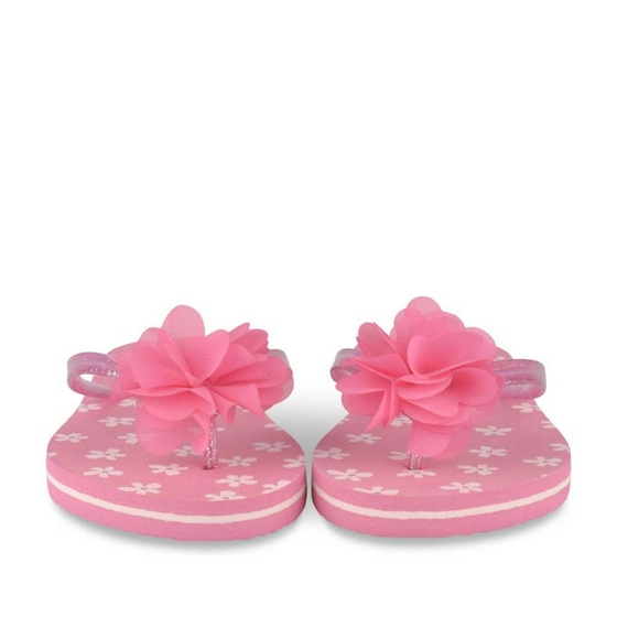 Teenslippers FUCHSIA LOVELY SKULL