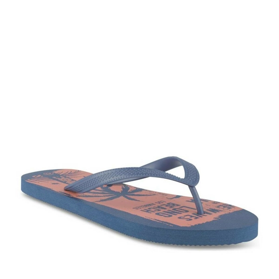 Teenslippers NAVY DENIM SIDE