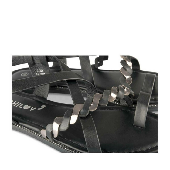 Sandalen ZWART PHILOV