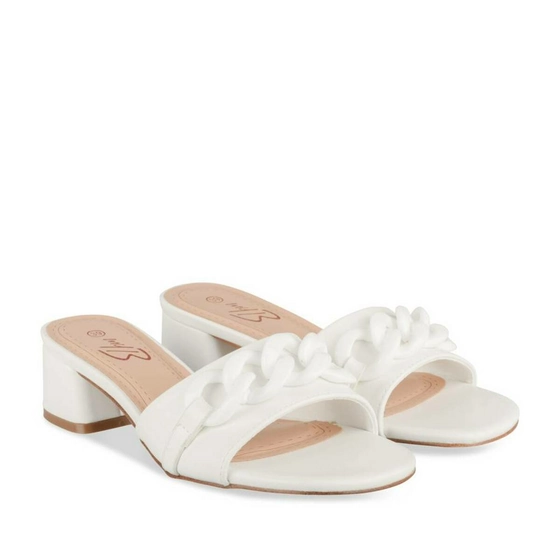 Mules BLANC MyB