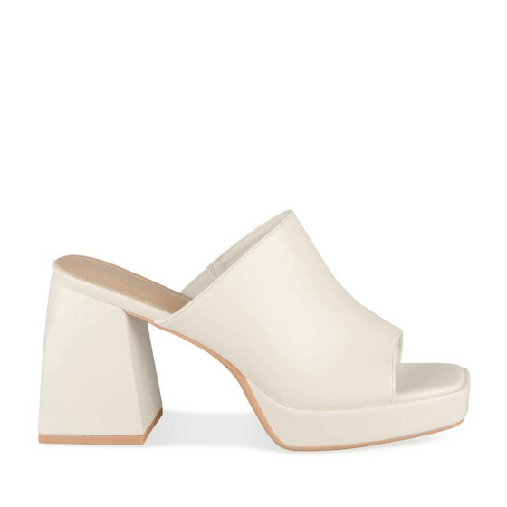 Mules BLANC MERRY SCOTT