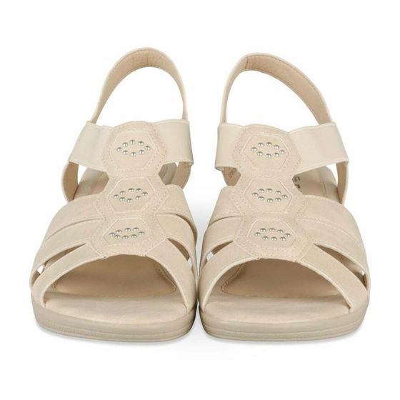 Sandalen BEIGE EVITA