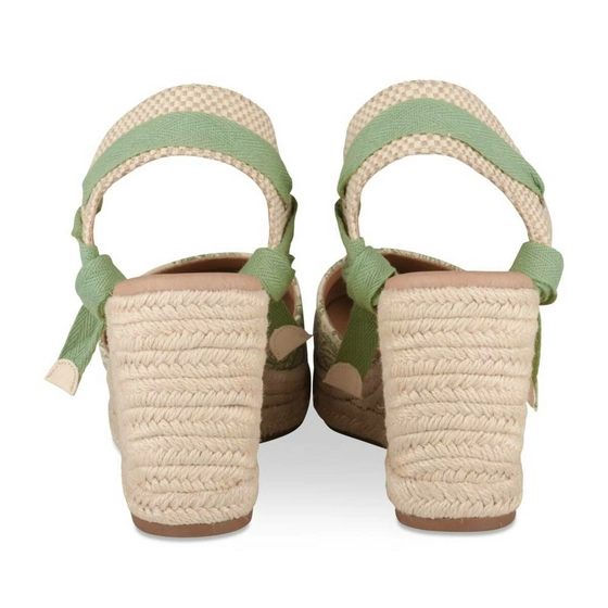 Espadrilles VERT MERRY SCOTT