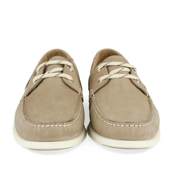 Bootschoenen BEIGE MEGIS CASUAL