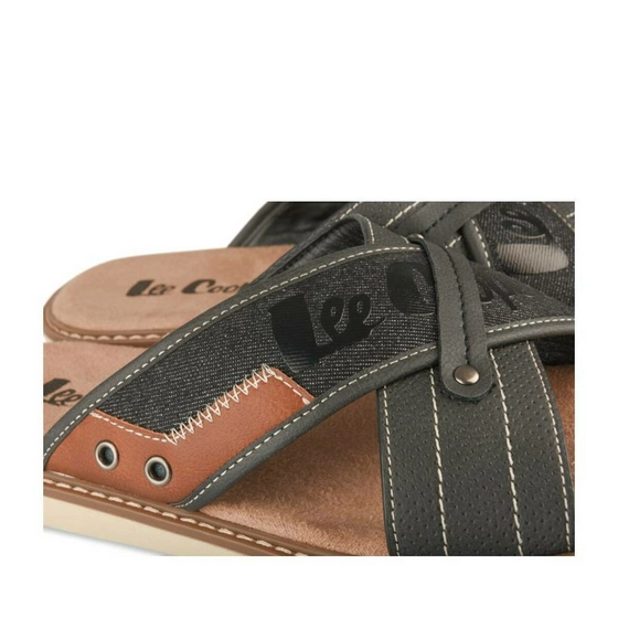 Slippers ZWART LEE COOPER