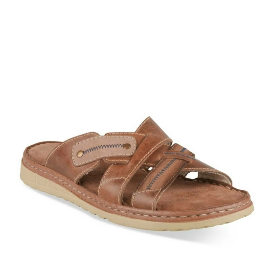 Mules MARRON MEGIS CASUAL