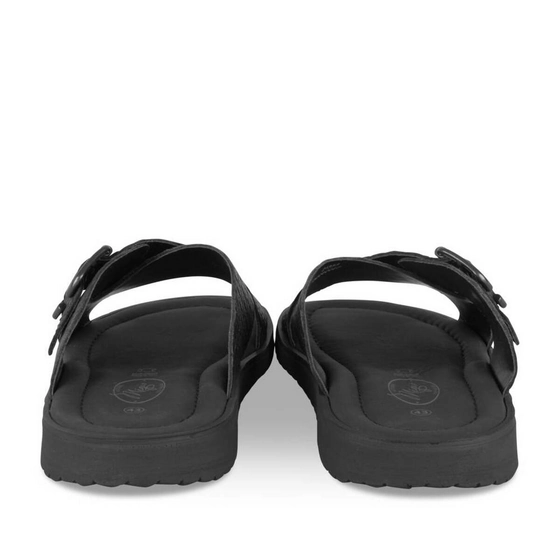 Slippers ZWART MEGIS CASUAL