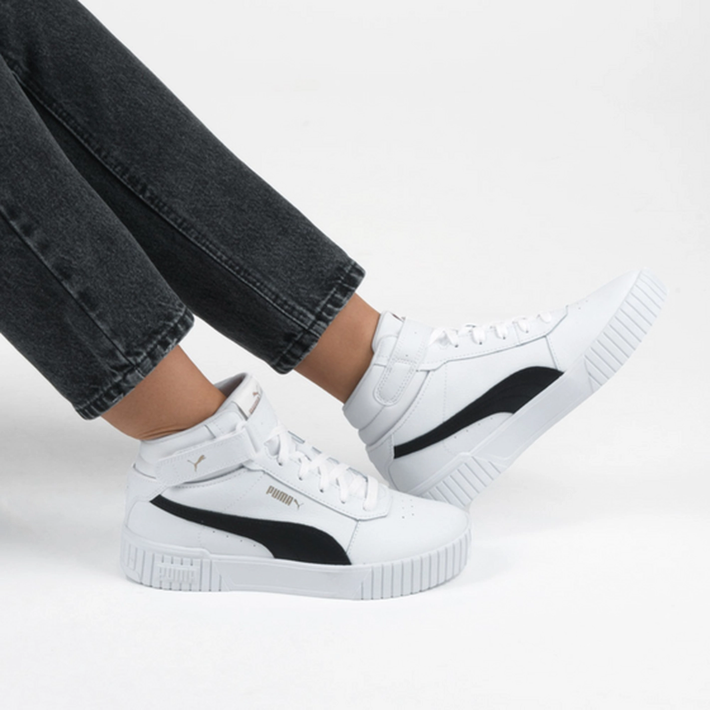 Baskets BLANC PUMA Carina 2.0