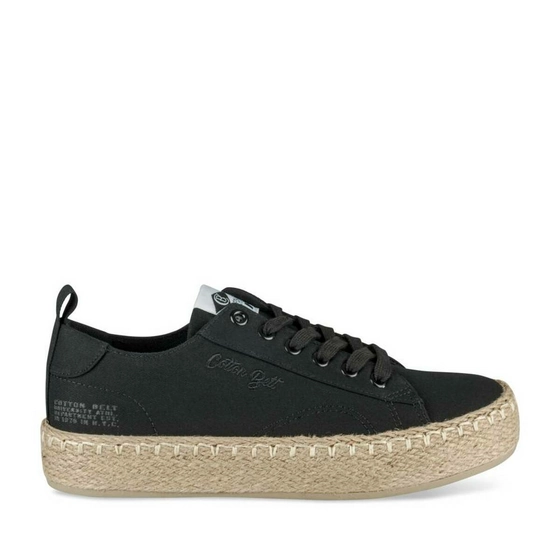 Sneakers ZWART COTTON BELT