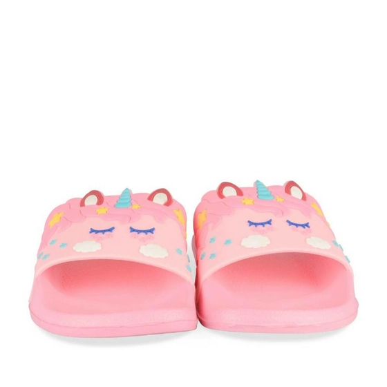 Badslippers ROZE LOVELY SKULL