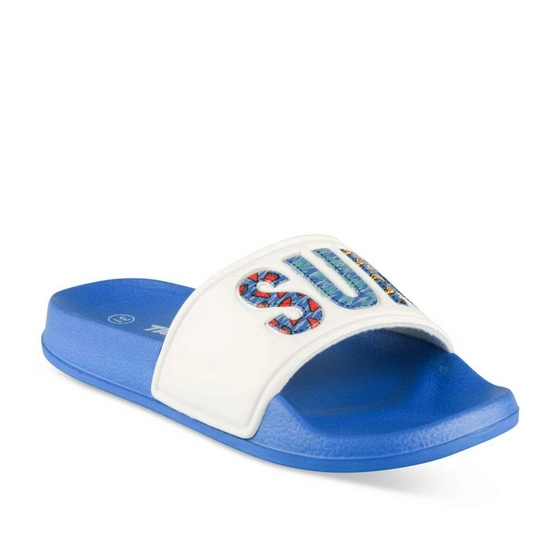 Badslippers BLAUW TAMS