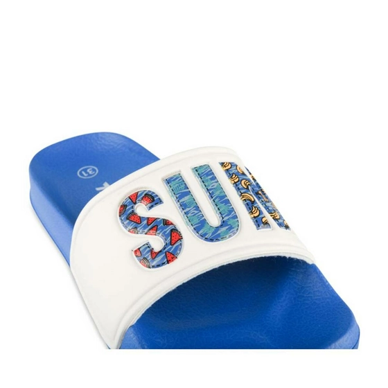 Badslippers BLAUW TAMS