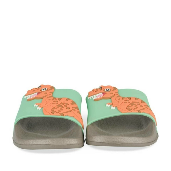 Badslippers GROEN TAMS