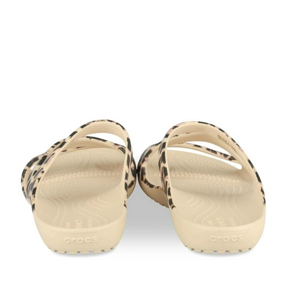 Mules BEIGE CROCS Kadee II Graphic