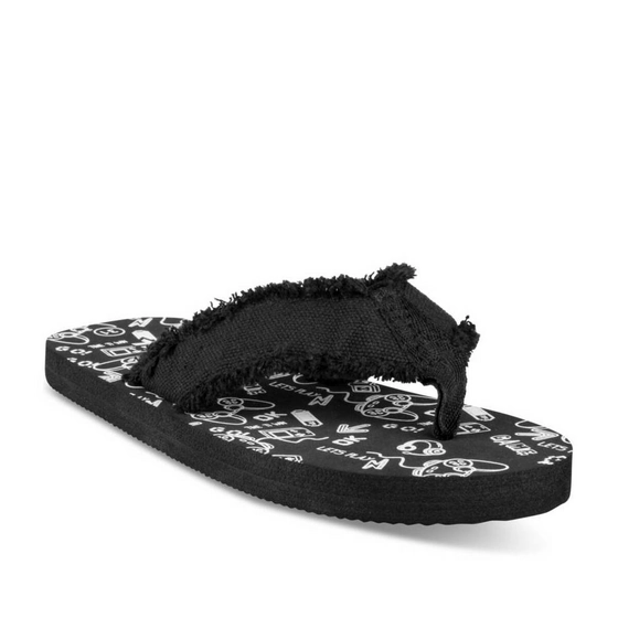 Teenslippers ZWART TAMS