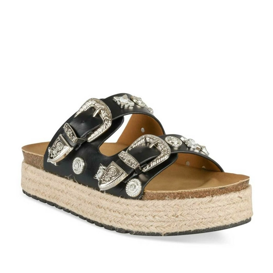 Slippers ZWART MERRY SCOTT