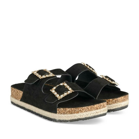 Slippers ZWART MERRY SCOTT