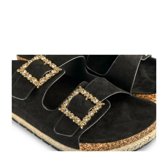 Slippers ZWART MERRY SCOTT