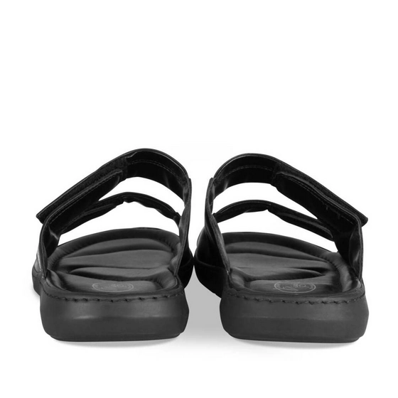 Slippers ZWART MEGIS CASUAL