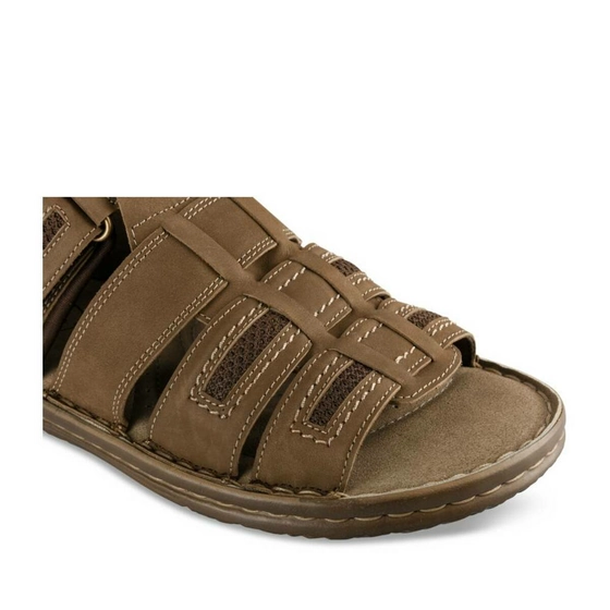 Sandalen KAKI MEGIS CASUAL