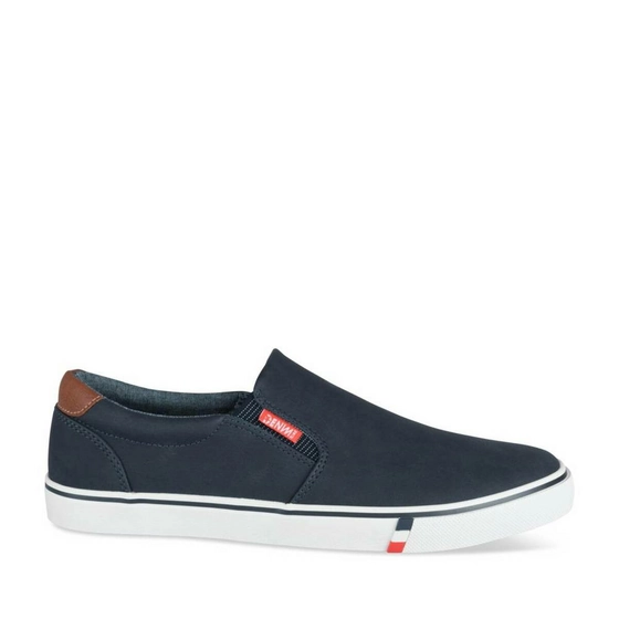 Sneakers BLAUW DENIM SIDE