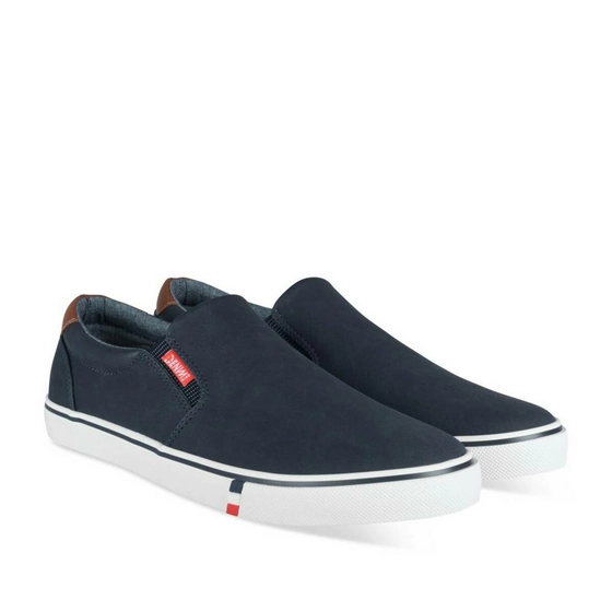 Sneakers BLAUW DENIM SIDE