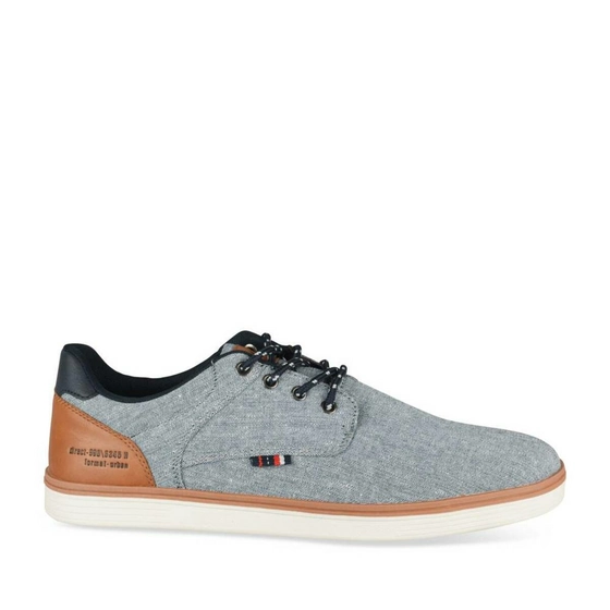 Sneakers BLAUW DENIM SIDE