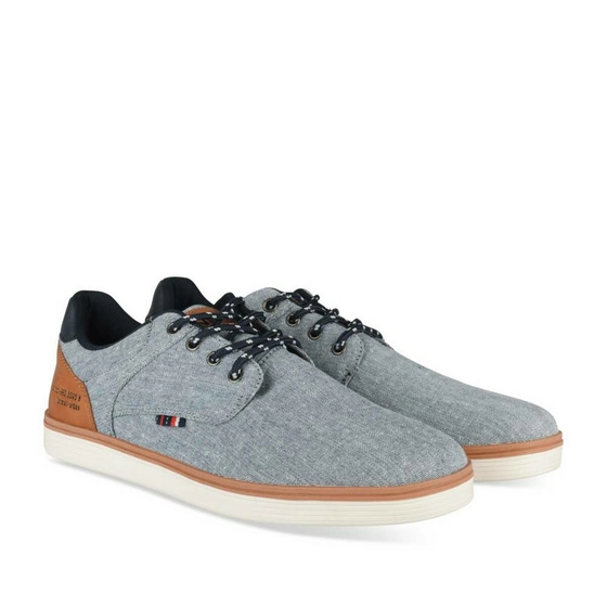 Sneakers BLAUW DENIM SIDE