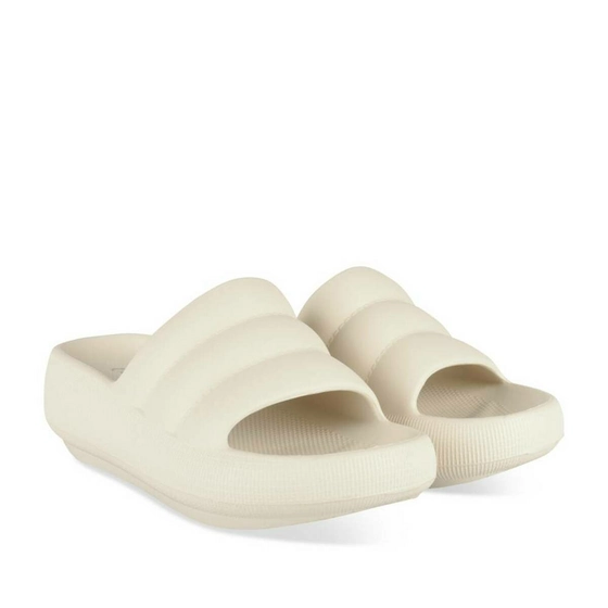 Badslippers BEIGE COTTON BELT