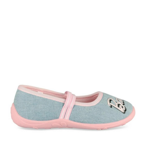 Chaussons BLEU BARBIE