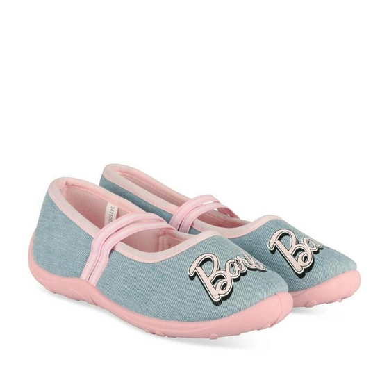 Chaussons BLEU BARBIE