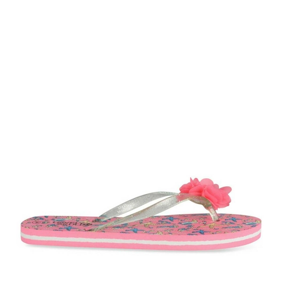 Teenslippers FUCHSIA LOVELY SKULL