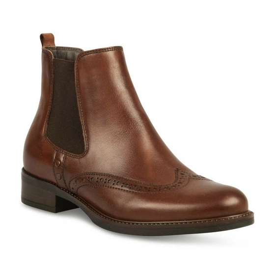 Bottines MARRON MEGIS ELEGANT