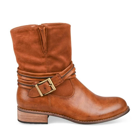 Bottines COGNAC MERRY SCOTT