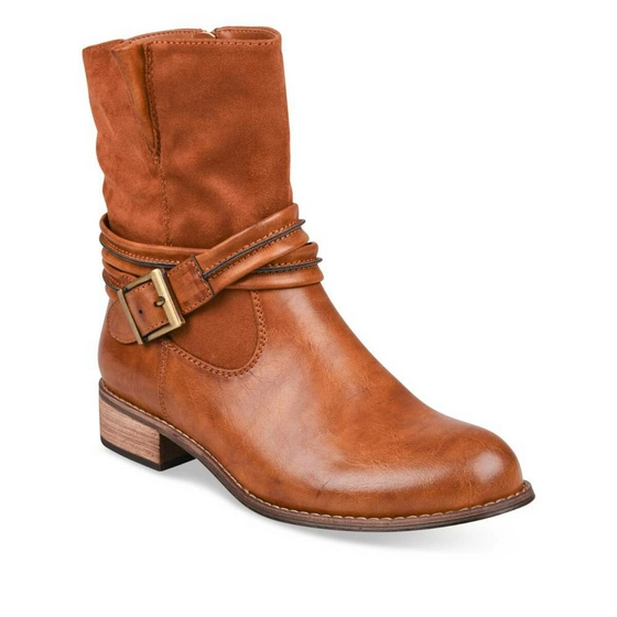 Bottines COGNAC MERRY SCOTT