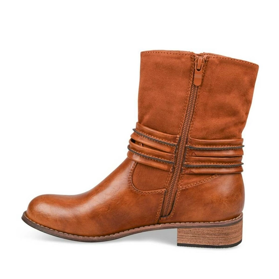 Bottines COGNAC MERRY SCOTT