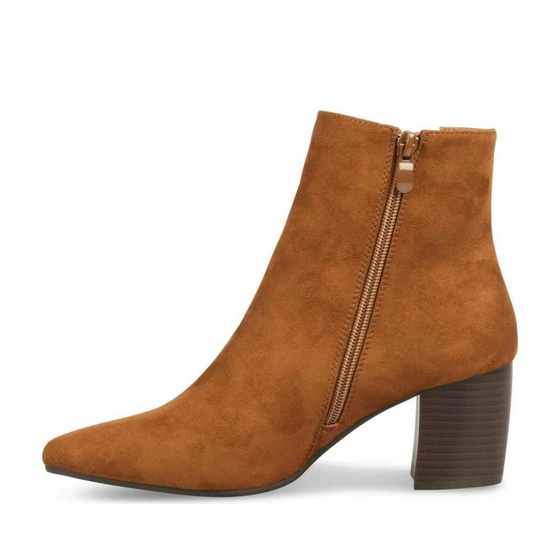 Bottines COGNAC SINEQUANONE