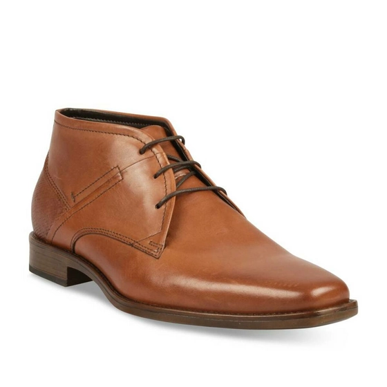 Bottines MARRON B-BLAKE CUIR