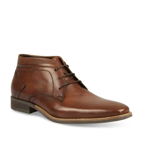 Bottines MARRON B-BLAKE CUIR