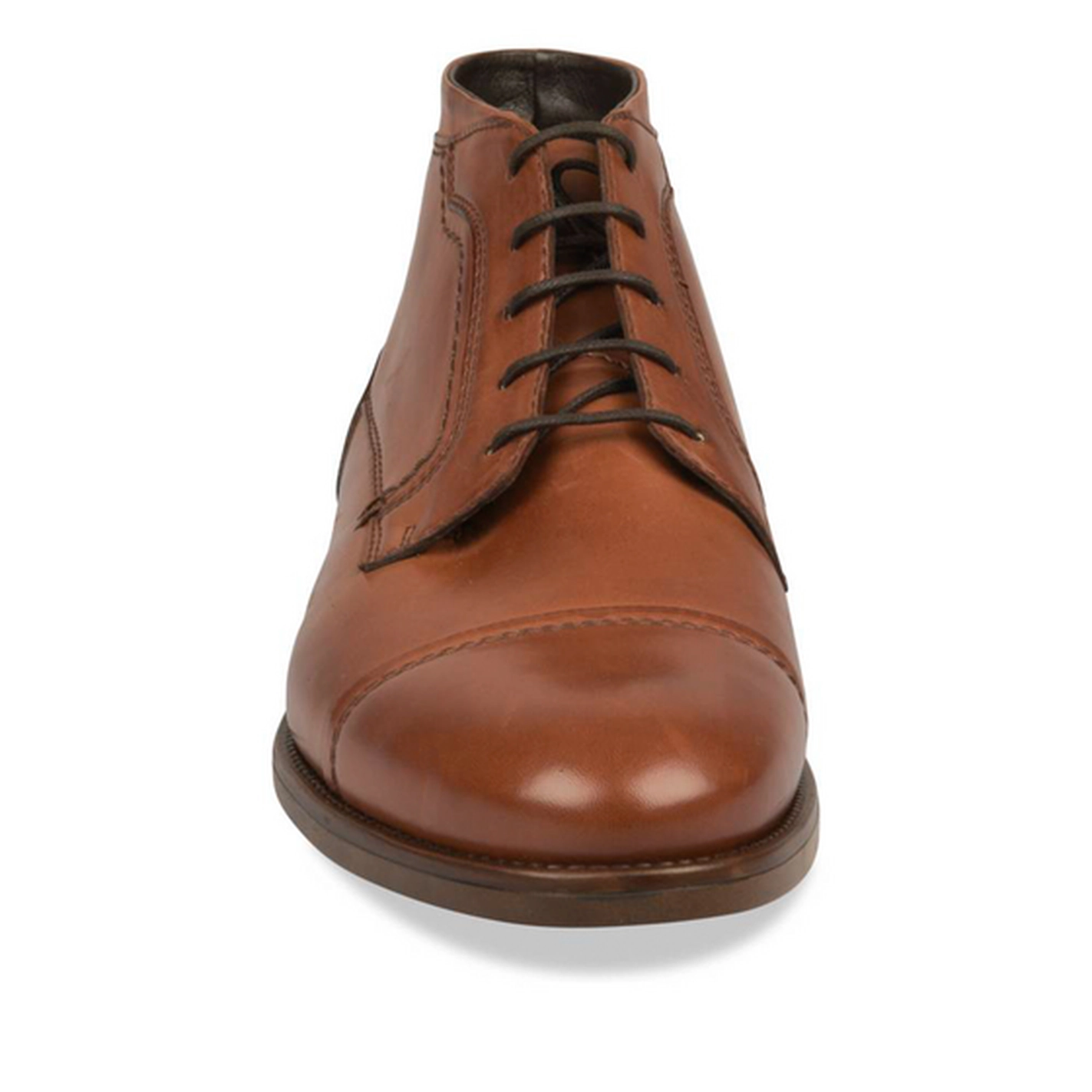 Bottines MARRON B-BLAKE CUIR