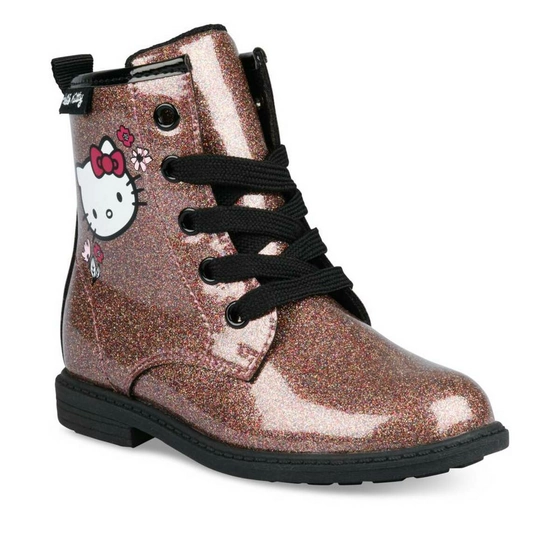 Bottines BORDEAUX HELLO KITTY