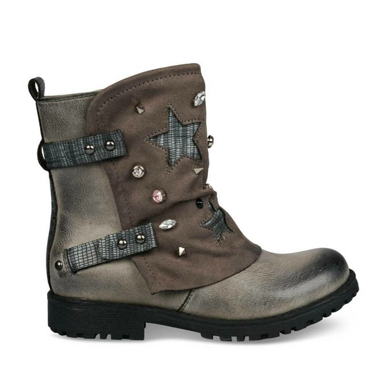 Bottines GRIS LOVELY SKULL