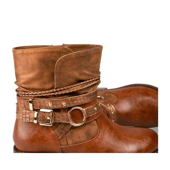 Bottines COGNAC MERRY SCOTT