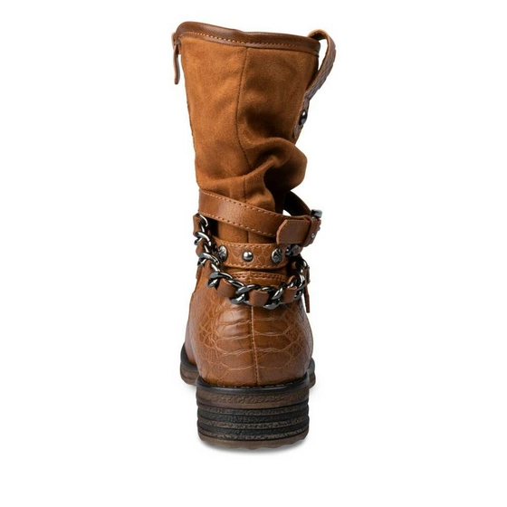 Bottines COGNAC MERRY SCOTT