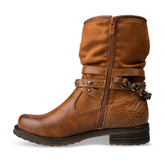 Bottines COGNAC MERRY SCOTT