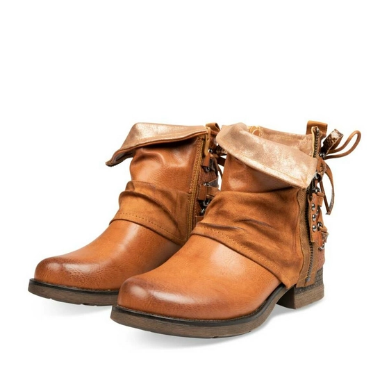 Bottines COGNAC MERRY SCOTT