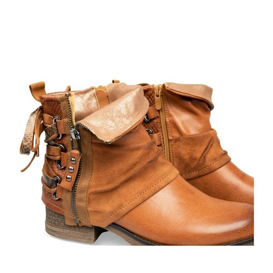 Bottines COGNAC MERRY SCOTT