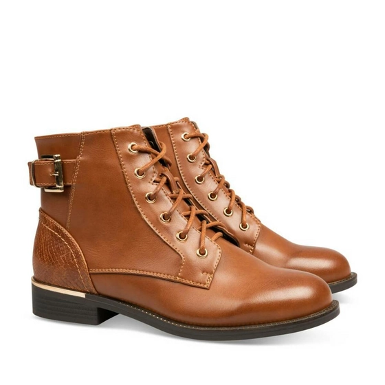 Bottines COGNAC MERRY SCOTT