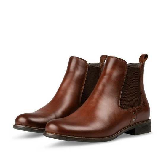 Bottines MARRON MEGIS ELEGANT