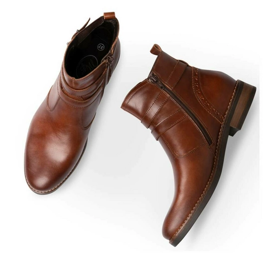 Bottines MARRON MEGIS ELEGANT